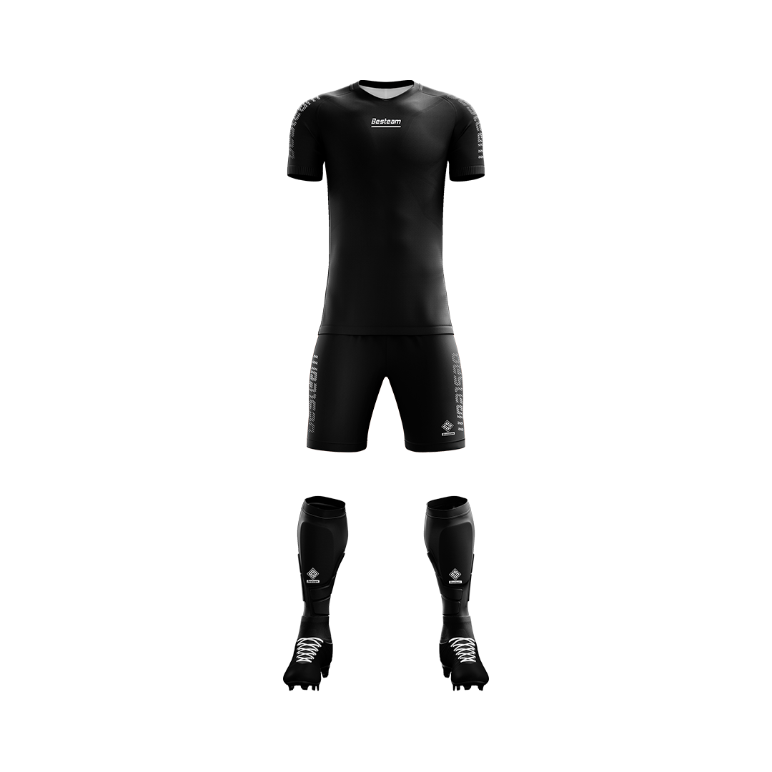 Black 2024 soccer jersey