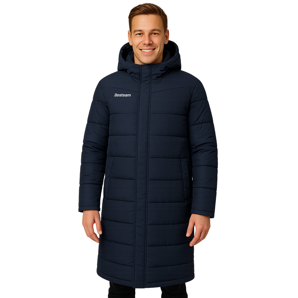 Porto Bench Jacket Royal Blue/Navy – Besteam Sport