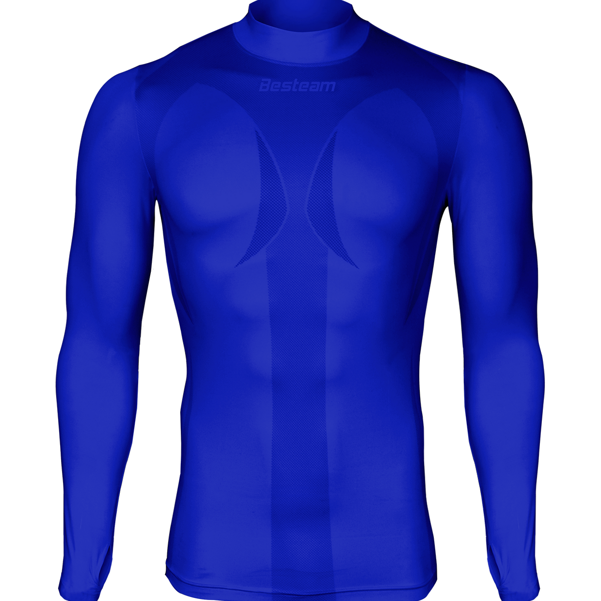 mens-long-sleeve-compression-top-royal-blue-besteam-sport