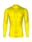 Compression Long Sleeve Top Yellow