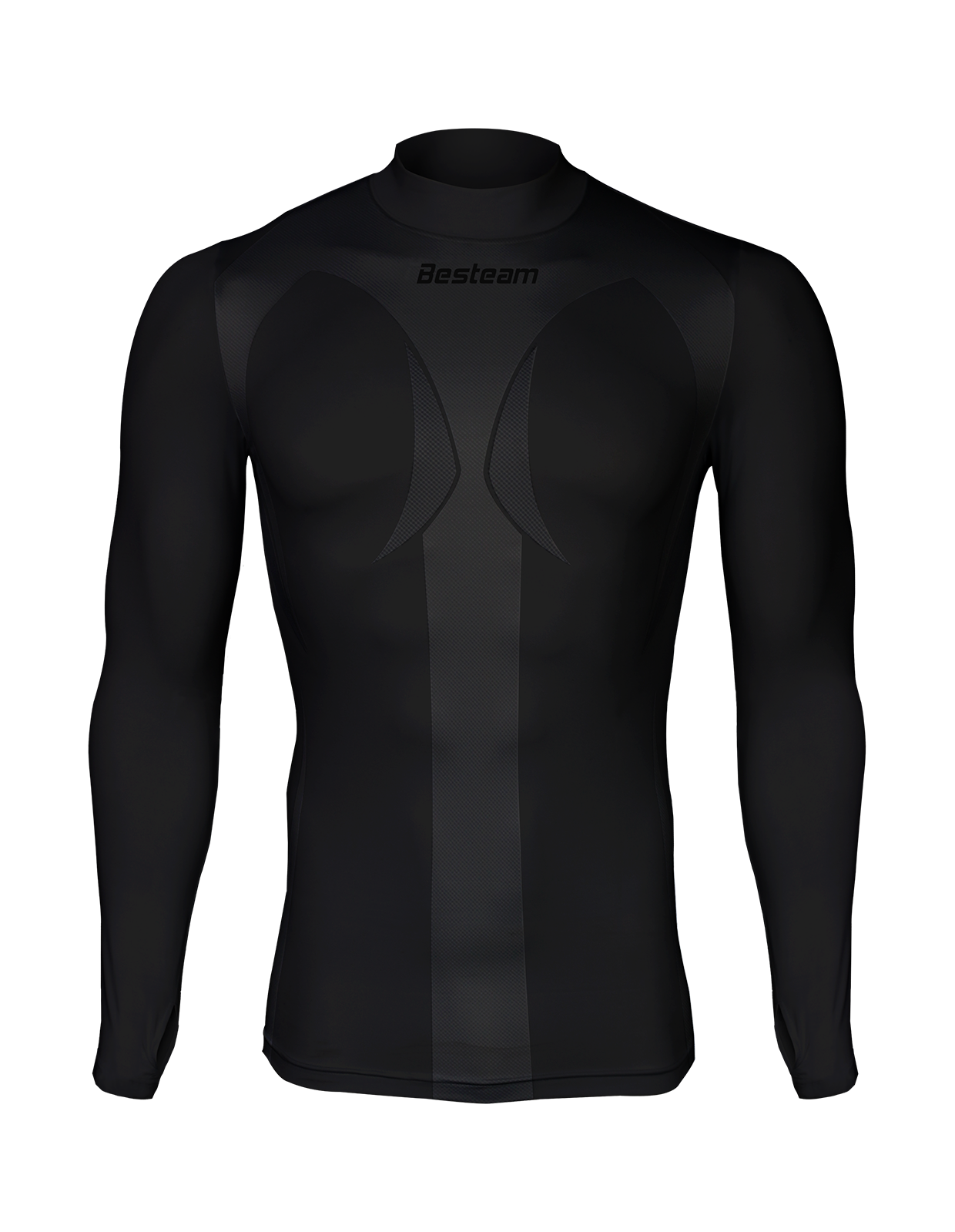 Compression Long Sleeve Top Black