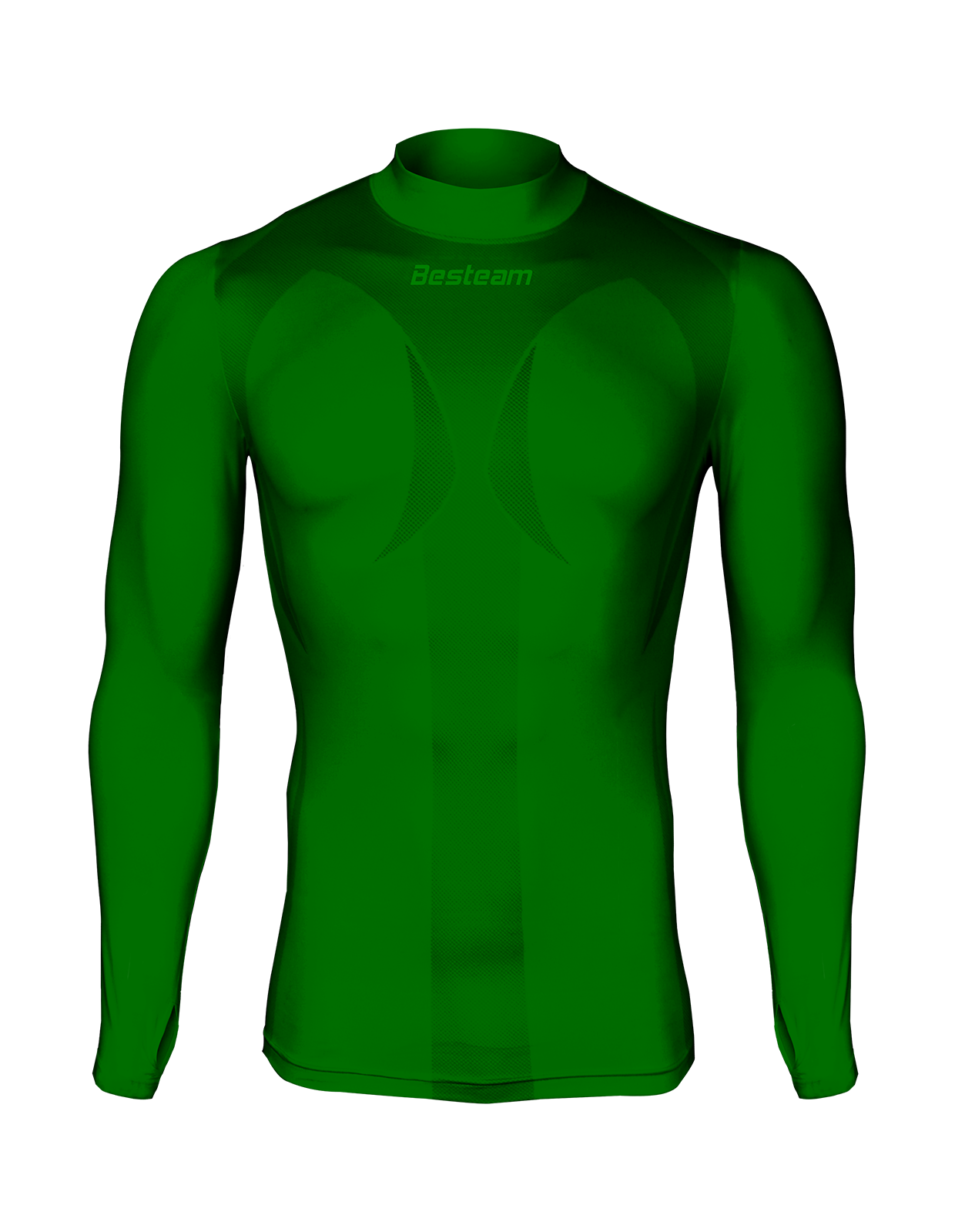 Compression Long Sleeve Top Green