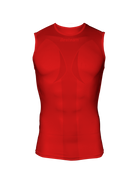 Mens Compression Vest | Red